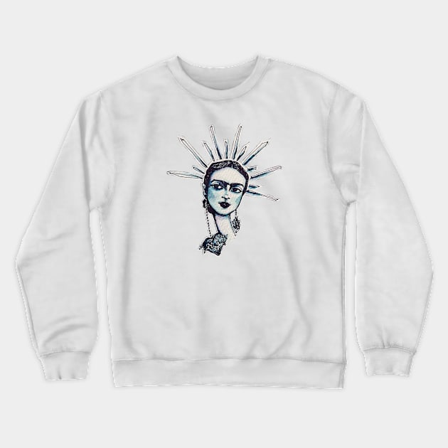 Diosa Crewneck Sweatshirt by Stacy Guerra